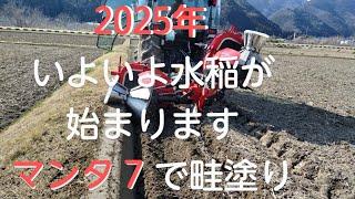 2025年令和7年度の水稲が始まります