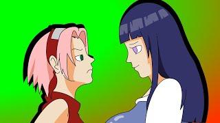 Hinata vs Sakura (a parody of boruto/naruto)