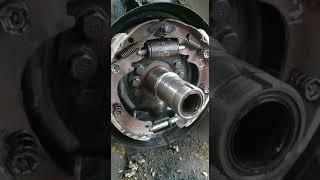  Toyota Forklift Front Wheels  And Brake Shoe And Brake Washer Change