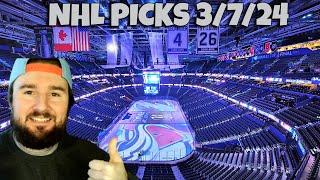 Free NHL Picks Today 3/7/24