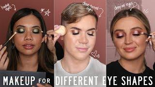 MAKEUP FOR DIFFERENT EYE SHAPES | Samantha Ravndahl