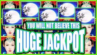 You Will Not Believe What She Landed! HUGE JACKPOT on Autumn Moon High Limit Dragon Link Slot