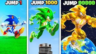 Sonic Flash Upgrades With EVERY JUMP In GTA 5!