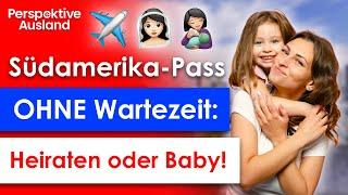 Auswandern & Plan B: Südamerika-Zweitpass OHNE Wartezeit & OHNE Investment