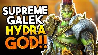 S TIER HYDRA CHAMP!! Supreme Galek Showcase | Raid: Shadow Legends (Test Server)
