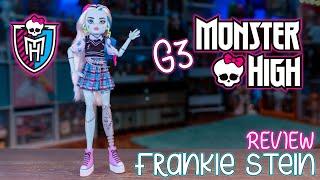 New 2022 Monster High G3 Frankie Stein Doll Review!