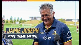 Highlanders Post Match   Jamie Joseph   PS1 v Moana Pasifika