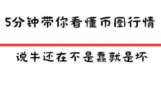 5分钟带你看懂币圈行情：说牛还在不是蠢就是坏