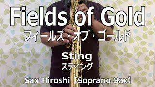 【Soprano Sax】Fields of Gold（フィールズ・オブ・ゴールド）/ Sting（スティング）【Sax Hiroshi】