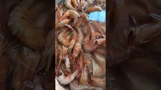 Easy Prawns Cleaning  #shorts #youtubeshorts #trending #asmr  #prawns #fish #seafood #crab