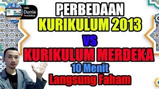 Perbedaan Kurikulum K-13 dengan Kurikulum Merdeka