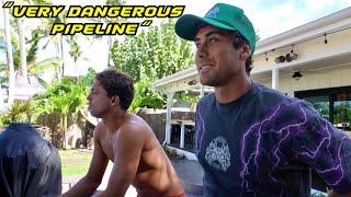 BIG WAVES & BIG MISTAKES at MASSIVE PIPELINE