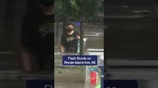 Fire crews respond to flash floods on Rhode Island Ave. NE | NBC4 Washington