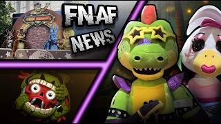 FNaF Theme Park Ride, Funko Withered Figures, Plushies, and More! || FNaF News