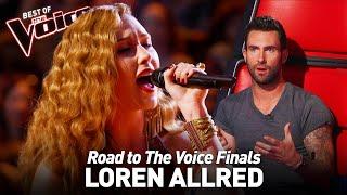Before 'Never Enough', Loren Allred SHINED BRIGHT on The Voice | Road to The Voice Finals