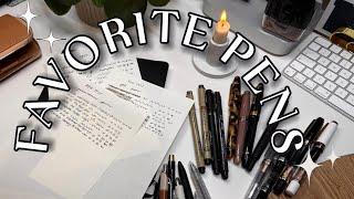 Best Pens for Journaling and Planning I  Gel Pens, Fountain Pens and Fineliners + Pen Test