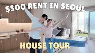 Inside our humble $500 Korean Apartment in Seoul | Everything we paid (deposit, rent, etc.)