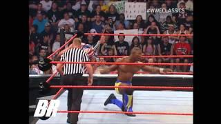 "BR" Kurt Angle vs Shelton Benjamin RAW 8-22-2005 Highlights