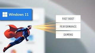 Boost windows 11 performance in 83 second  | Speed up windows 11