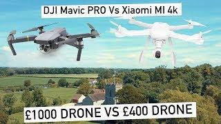 £1000 Vs £400 Drone | DJI Mavic PRO Vs XIAOMI MI 4K | Review