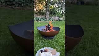 Backyard Fire Pit Ideas | Best Wood Burning Fire Pit for Backyard #shorts #firepit #bonfire #outdoor