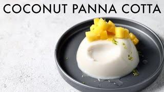 COCONUT PANNA COTTA