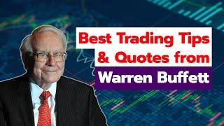 Best Trading Tips from Warren Buffett (World's Best Investor!)