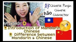 Introduction of Mandarin Chinese | Difference between Mandarin & Chinese | Vlog#1  #MandarinChinese