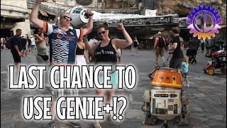 Last Chance to Use Genie+ in #HollywoodStudios