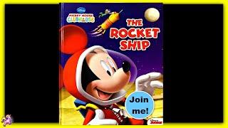 DISNEY MICKEY MOUSE "THE ROCKET SHIP" - Read Aloud - Storybook for kids, children