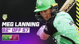MASTERCLASS! Meg Lanning's 92* In T20 Spring Challenge