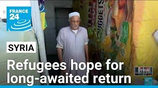 Syrian refugees attempt to return home after fall of Assad regime • FRANCE 24 English