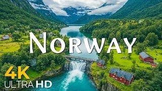 NORWAY 4K Amazing Aerial Film - Most peaceful Country in the World - Video 4K HDR