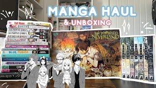 manga haul & unboxing 🪭| December [45+ volumes] 2 boxsets!
