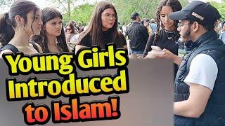 Young Girls Introduced To Islam By Nazmul Speaker's corner