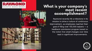 The Raymond Corporation - CSCMP Corporate Spotlight