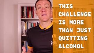 OneYearNoBeer is not about quitting alcohol