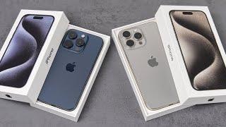 iPhone 15 Pro & iPhone 15 Pro Max Unboxing, erster Test & bisheriger Eindruck