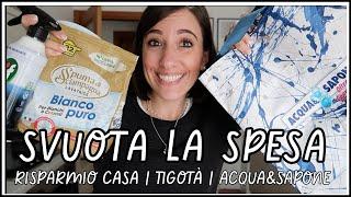 Svuota la spesa | Detersivi ️ Offerte in corso | Risparmio casa | Tigotà | Acqua&Sapone