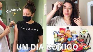 VLOG: ME VACINEI,COMPRAS NO MERCADO E MAIS