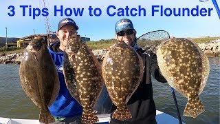 How to Catch & Fillet BIG Flounder EASY!