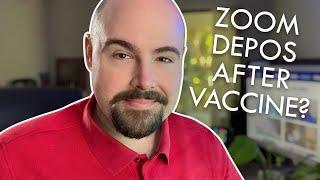 Zoom Depositions After COVID Vaccine? | Visual Evidence FAQ 17