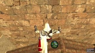 GTA San Andreas - Making Assassin's Creed - Parkour Practice at Monteriggioni