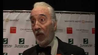 Christopher Lee! He spoke German perfectly 