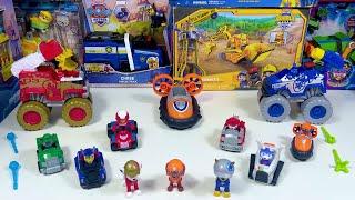 Paw Patrol Big Pup Trucks Toys Unboxing ASMR | Meet the Paw Patrol Team: Ryder, Chase, Marshall