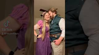 Can you guess who we are? #tiktok #couplegoals #reels #rapunzel #flynnrider #fall