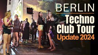 Berlin Club Tour Update 2024: Die langen Warteschlangen vor Berlins angesagtesten Techno-Clubs | 4K