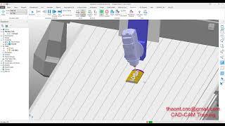 Powermill : 4 AXIS HEAD