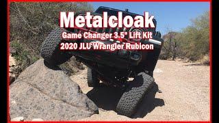 Metalcloak Game Changer 3.5" Lift Kit on the 2020 JLU Rubicon