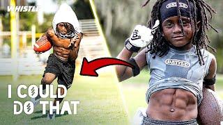 10-Year-Old Blaze World’s FASTEST Football Prodigy  | Next TYREEK HILL?!